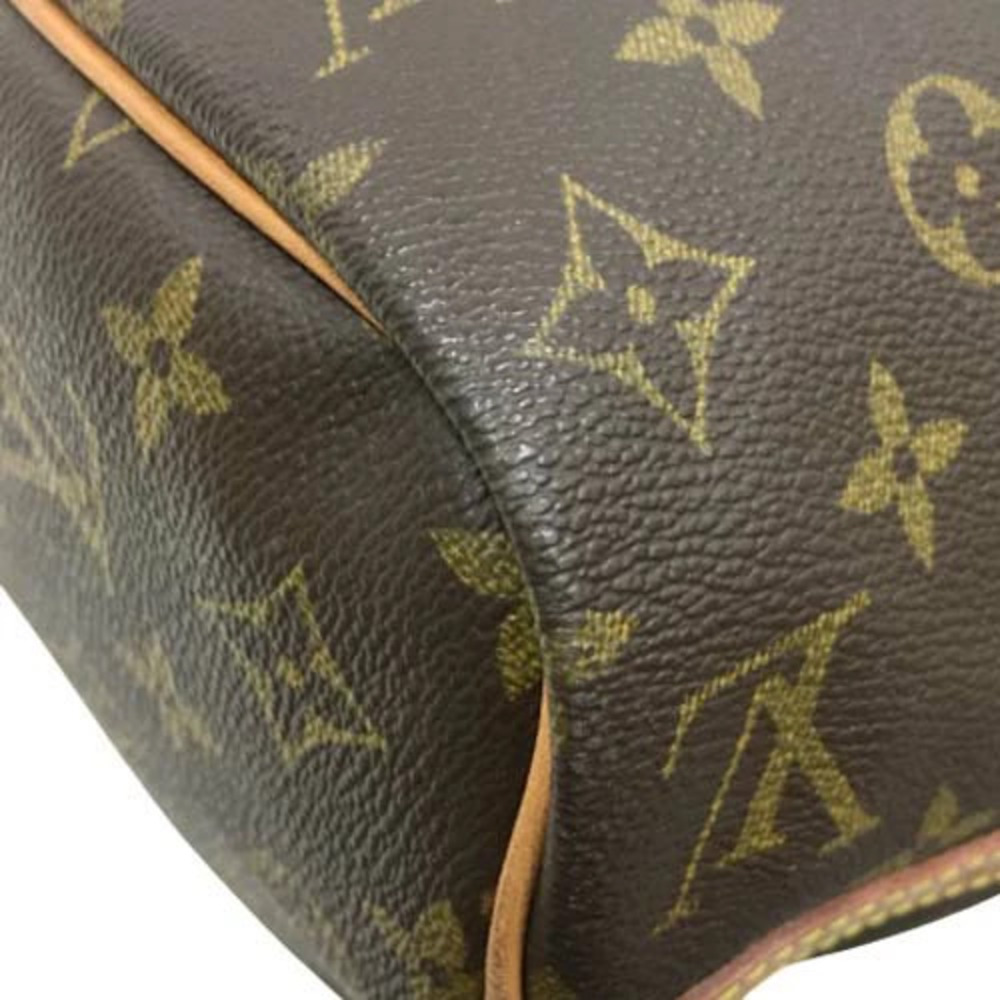 Louis Vuitton Flanerie Shoulder Bag Tote Handbag Leather Monogram Brown - Picture 10 of 10